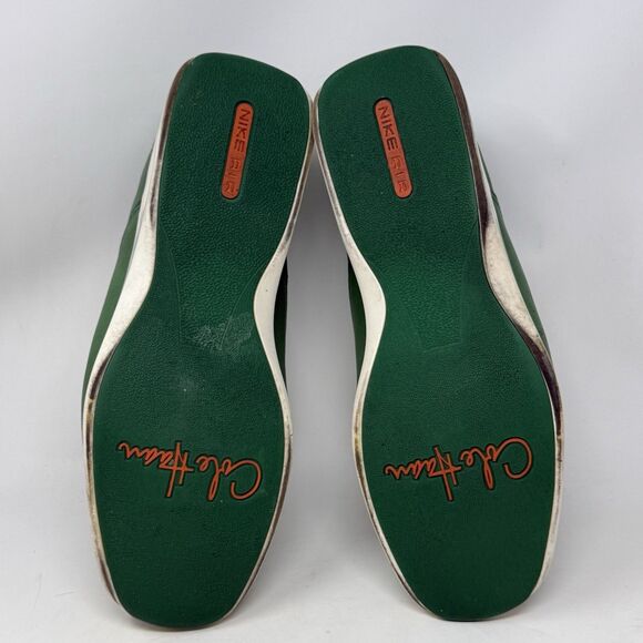 Cole Haan Air Conner Shoes Mens 11.5 M Green Leather Casual Comfort Sneakers - Picture 14 of 16